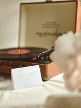 Load image into Gallery viewer, vintage vinyl player disc player + bluetooth speaker
