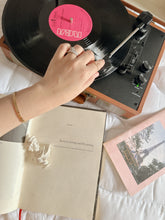 Load image into Gallery viewer, vintage vinyl player disc player + bluetooth speaker