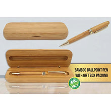 Load image into Gallery viewer, Bamboo Pen with Case