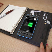 Load image into Gallery viewer, Planner with USB and Powerbank