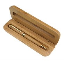 Load image into Gallery viewer, Bamboo Pen with Case