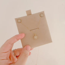 Load and play video in Gallery viewer, snowy real diamond jewelry set