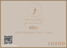 Load image into Gallery viewer, SimplyG Shop Gift Card