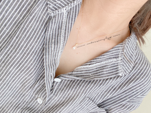 Load image into Gallery viewer, 1ct Moissanite Pear Shaped Necklace