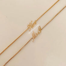 Load image into Gallery viewer, CUSTOMIZED 18K BRACELET