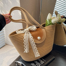 Load image into Gallery viewer, Woven Straw Bag
