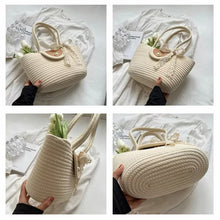 Load image into Gallery viewer, Woven Straw Bag
