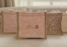 Load image into Gallery viewer, Embroidered Scarf with Embroidered Mini Tote Bag
