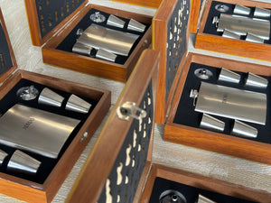 Chess | Hip Flask Set