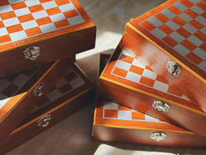 Chess | Hip Flask Set