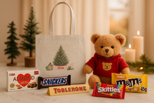 Load image into Gallery viewer, Christmas Hugs &amp; Treats in a Tote
