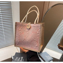 Load image into Gallery viewer, Embroidered Scarf with Embroidered Mini Tote Bag
