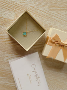 18K Lucky Clover Gift Set