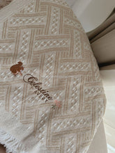 Load image into Gallery viewer, embroidered picnic woven blanket
