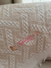 Load image into Gallery viewer, embroidered picnic woven blanket
