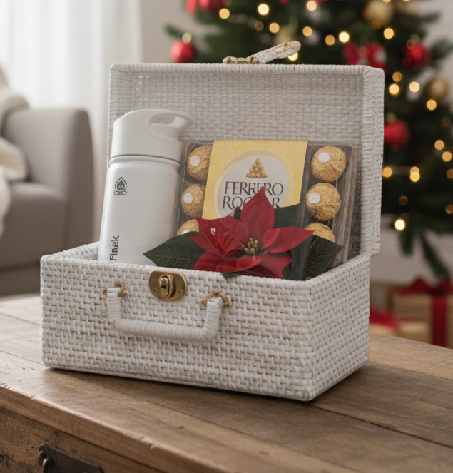 Golden Tidings Basket