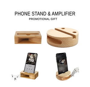 phone stand + amplifier