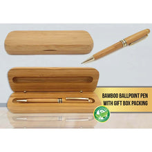 Load image into Gallery viewer, Bamboo Pen with Case
