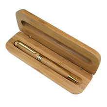 Load image into Gallery viewer, Bamboo Pen with Case
