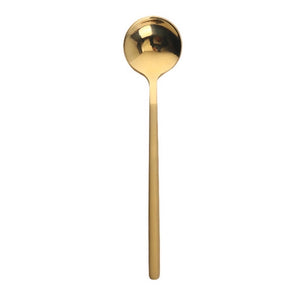 gold stirrer / tea spoon
