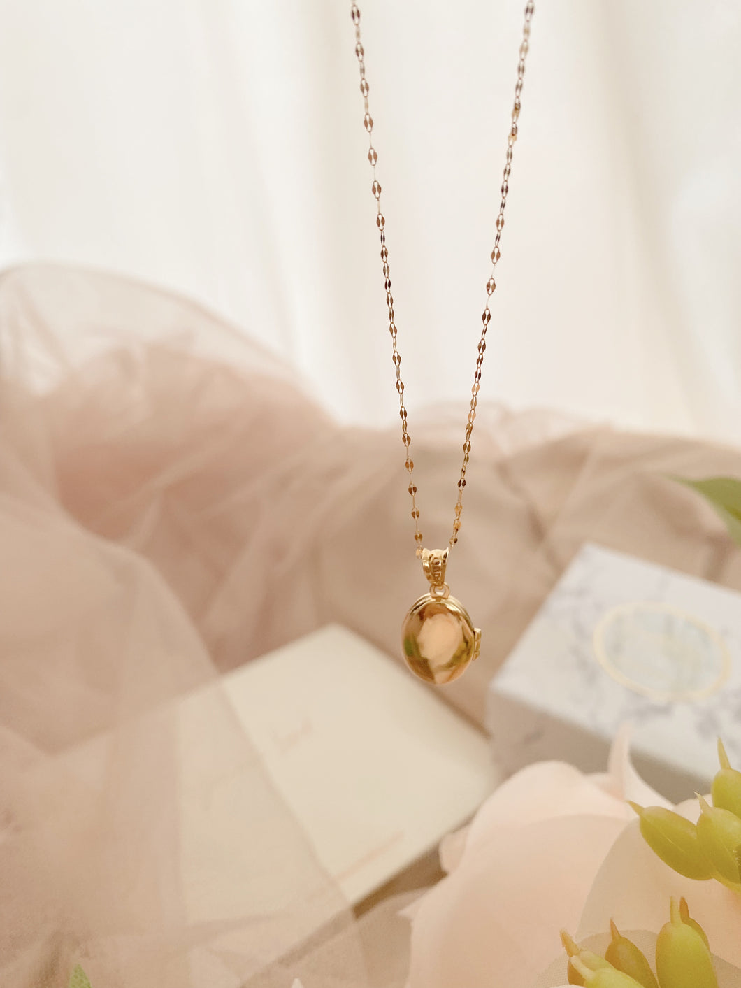 mémoire d'amour locket necklace (pawnable)