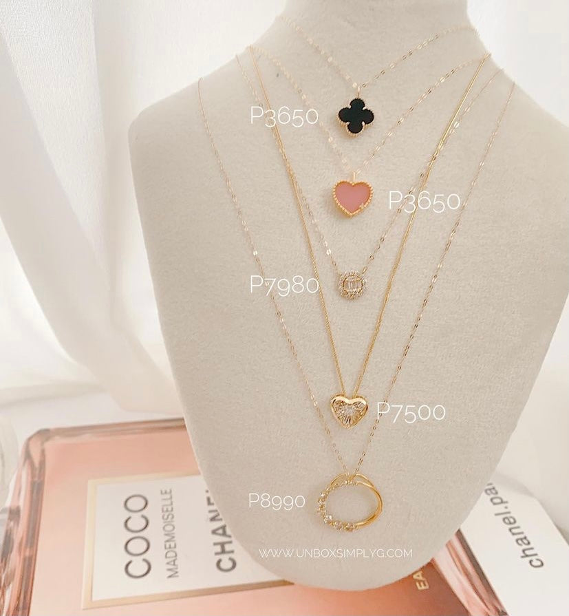 simplygold necklace collection A