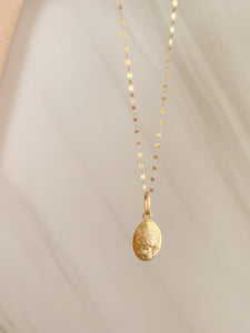 Vintage Lady Necklace (Real Gold)