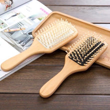 Load image into Gallery viewer, wooden hair brush
