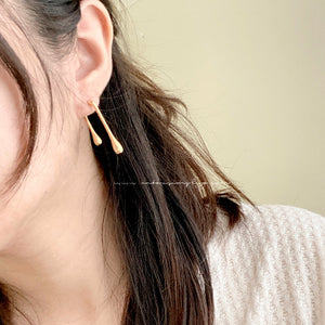 18k Korean-inspired Earrings