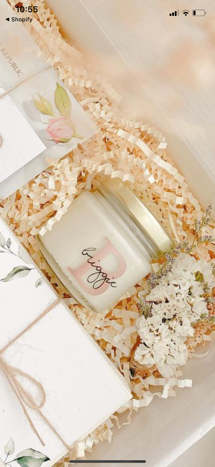 personalized candle (100g)